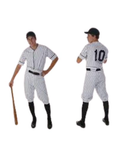 Vintage Men Baseball Uniform Men's Classic - Image 9