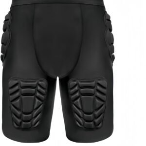 Tights with Hip,Thigh, Tailbone Padding, 5 Pad Football Girdle