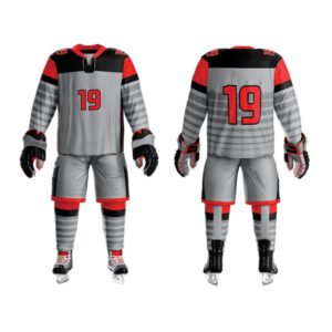 Ice Hockey Uniform 100% Polyester Fabric