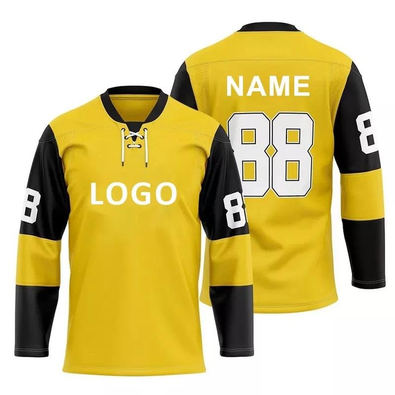 Long Sleeve Man Ice Hockey Jersey